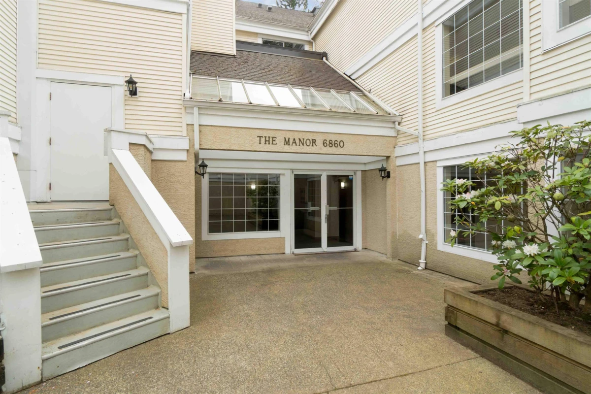 Exterior Rear Photo of 108 6860 Rumble Street, Burnaby, BC