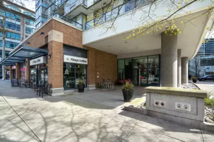 Outdoor Deck Photo of 2903 928 Beatty Street, Vancouver, BC