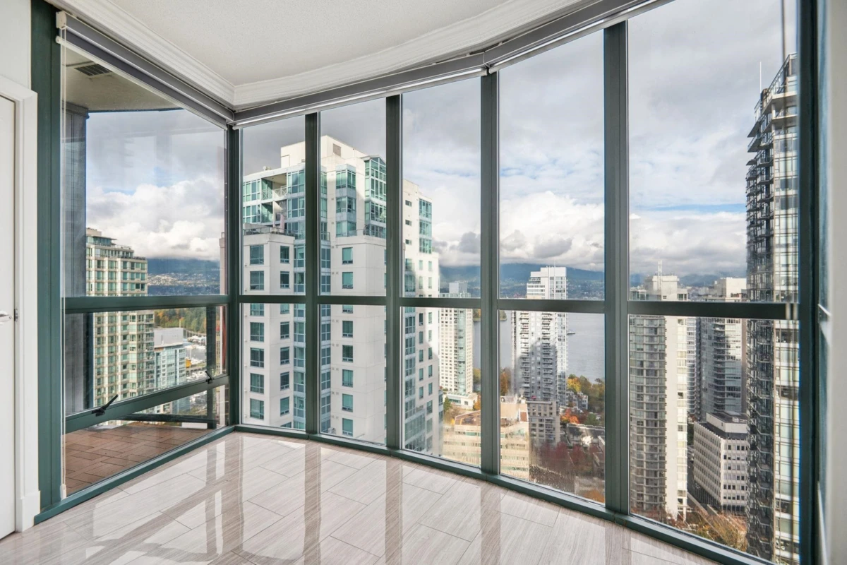 Living Room Photo of 2608 1239 W Georgia Street, Vancouver, BC