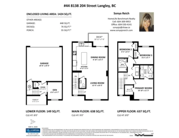 Backyard Photo of 44 8138 204 Street, Langley, BC