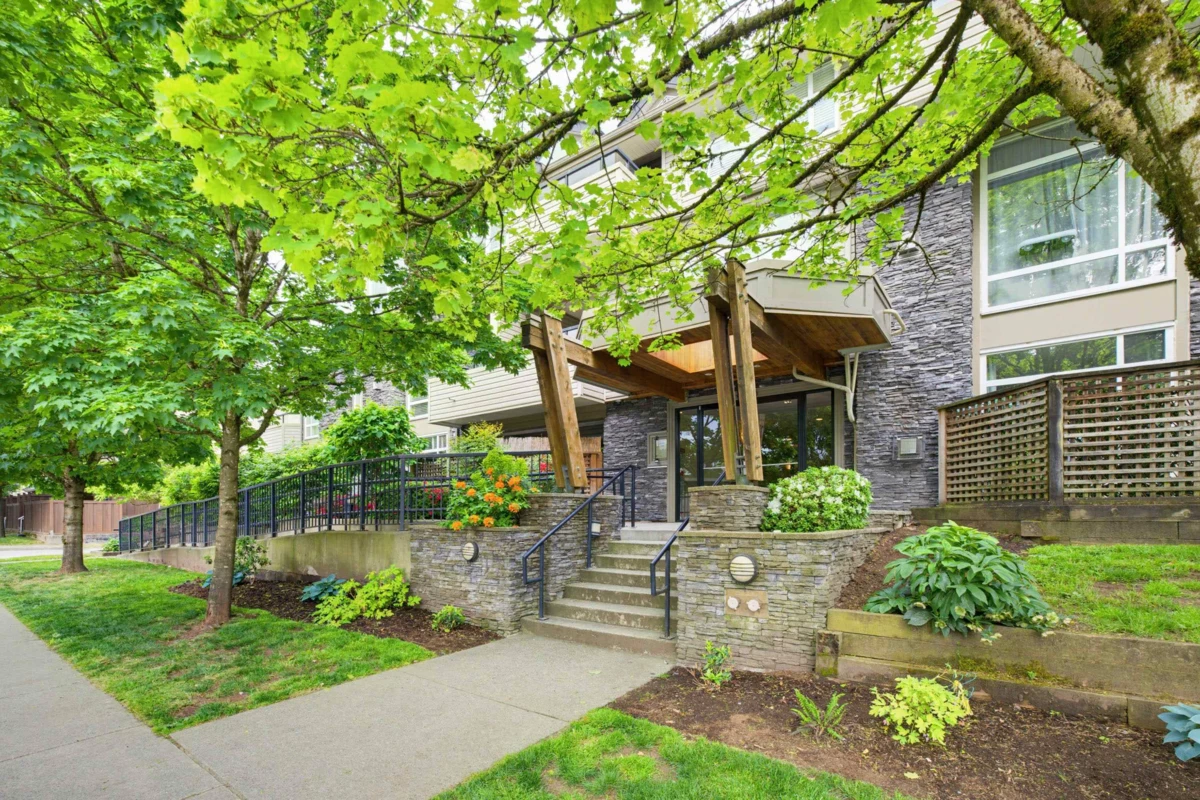 Exterior Rear Photo of 205 3150 Vincent Street, Port Coquitlam, BC