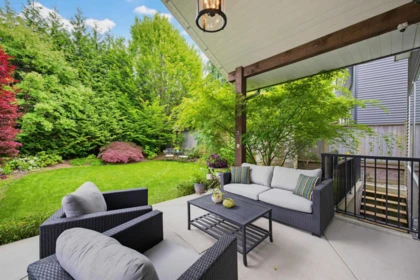 Aerial View of 8578 205b Street, Langley, BC