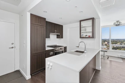 Kitchen Island Photo of 2902 5515 Boundary Road, Vancouver, BC