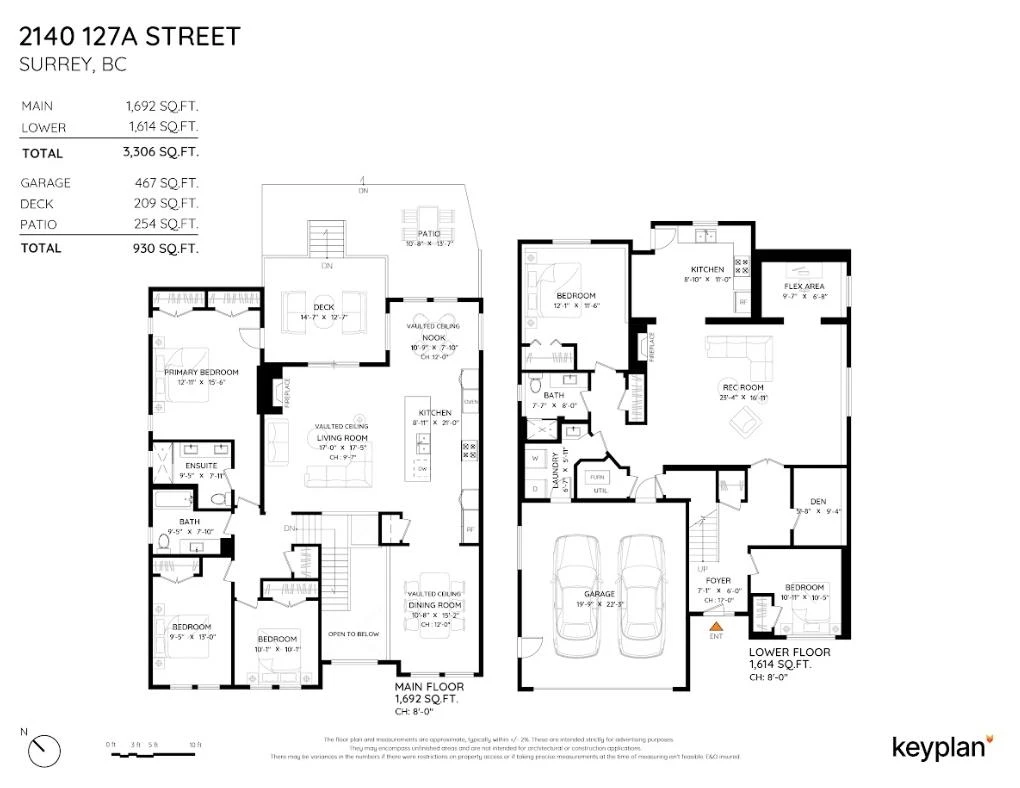 Family Room Photo of 2140 127a Street, Surrey, BC