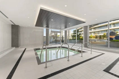 Swimming Pool Photo of 612 8611 Hazelbridge Way, Richmond, BC