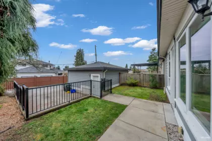 Aerial View of 4364 Greta Street, Burnaby, BC