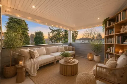 Outdoor Deck Photo of 4364 Greta Street, Burnaby, BC