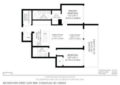 Staircase Photo of 3009 450 Westview Street, Coquitlam, BC