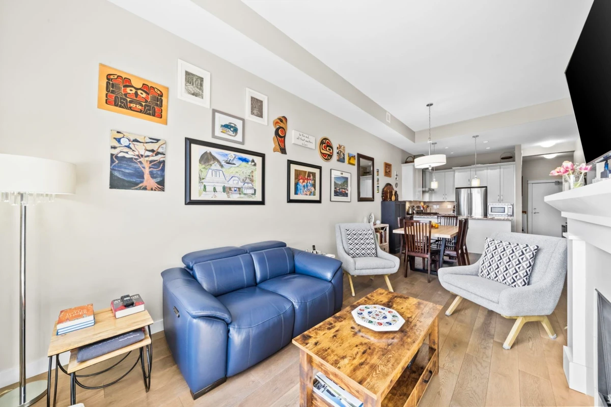 Family Room Photo of 415 4977 Springs Boulevard, Delta, BC