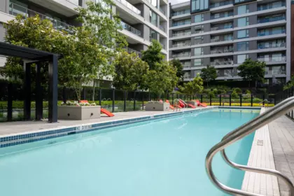 Aerial View of 202 7228 Adera Street, Vancouver, BC