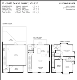 Powder Room Photo of 13 19097 64 Avenue, Surrey, BC