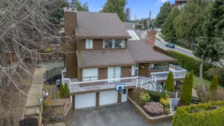 Aerial View of 11895 Chateau Wynd, Delta, BC