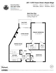 Outdoor Patio Photo of 207 11595 Fraser Street, Maple Ridge, BC