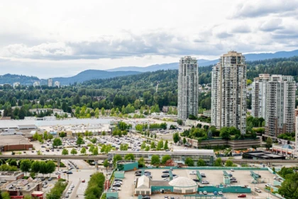 Aerial View of 3007 3080 Lincoln Avenue, Coquitlam, BC