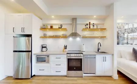 Kitchen Photo of 320 4368 Main Street, Whistler, BC