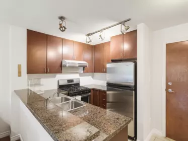 Kitchen Island Photo of 202 6888 Southpoint Drive, Burnaby, BC