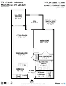 Office / Den Photo of 308 22638 119 Avenue, Maple Ridge, BC
