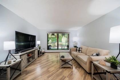 107 3911 Carrigan Court, Burnaby, BC, Burnaby — Apartment/Condo for sale