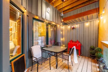 Outdoor Patio Photo of 5 2240 Nordic Drive, Whistler, BC