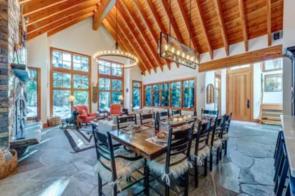 Aerial View of 3205 Archibald Way, Whistler, BC
