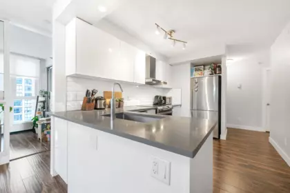 Breakfast Nook Photo of 1003 1188 Richards Street, Vancouver, BC