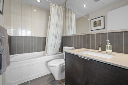 Powder Room Photo of 907 175 W 2nd Street, North Vancouver, BC