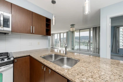 Kitchen Island Photo of 1902 9888 Cameron Street, Burnaby, BC