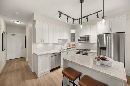 Kitchen Island Photo of 407 20926 83 Avenue, Langley, BC
