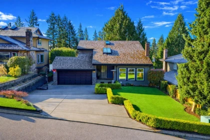 Exterior Rear Photo of 2023 Hill Drive, North Vancouver, BC