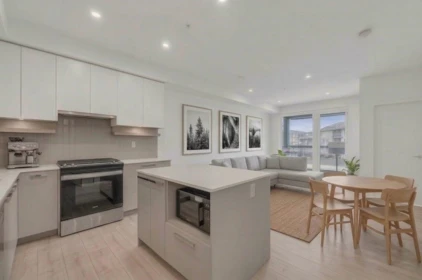 Kitchen Island Photo of 325 13788 76 Avenue, Surrey, BC