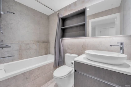 Powder Room Photo of 108 5168 Cambie Street, Vancouver, BC