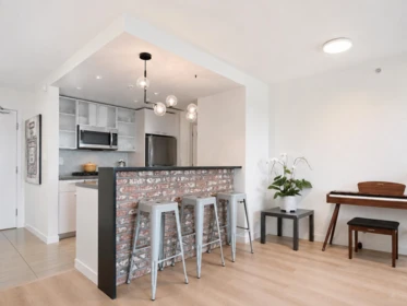 Kitchen Island Photo of 801 980 Cooperage Way, Vancouver, BC