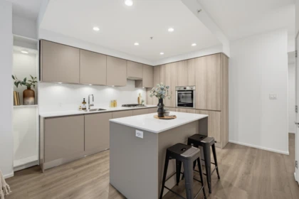 Kitchen Island Photo of 1511 3833 Evergreen Place, Burnaby, BC