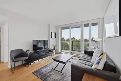 Living Room Photo of 802 8488 Cornish Street, Vancouver, BC
