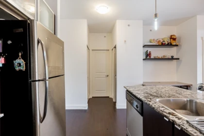 Kitchen Island Photo of 410 9655 King George Boulevard, Surrey, BC