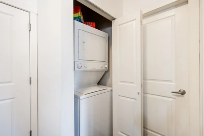 Laundry Room Photo of 410 9655 King George Boulevard, Surrey, BC