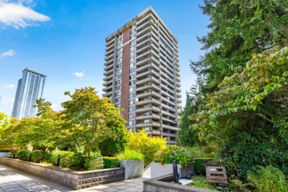Exterior Rear Photo of 1601 3771 Bartlett Court, Burnaby, BC
