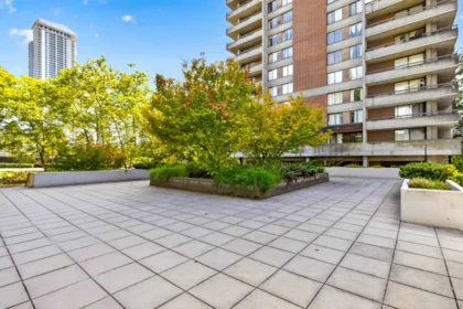 Living Room Photo of 1601 3771 Bartlett Court, Burnaby, BC