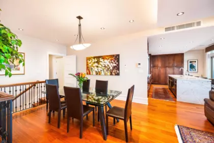 Kitchen Island Photo of 101 2535 Garden Court, West Vancouver, BC