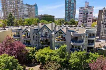 Outdoor Patio Photo of 209 1924 Comox Street, Vancouver, BC