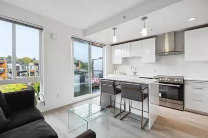 Dining Area Photo of 513 733 W 3rd Street, North Vancouver, BC