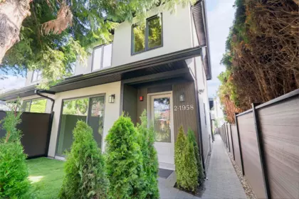 Exterior Rear Photo of 2 1956 W 60th Avenue, Vancouver, BC