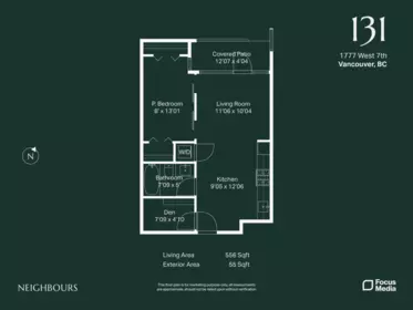 Loft / Bonus Room Photo of 131 1777 W 7th Avenue, Vancouver, BC