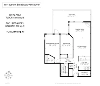 Swimming Pool Photo of 107 3280 W Broadway, Vancouver, BC