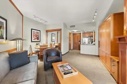 Dining Area Photo of 520 4320 Sundial Crescent, Whistler, BC