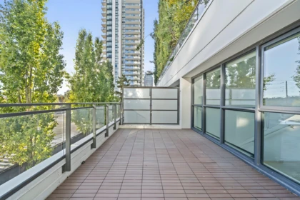 Outdoor Patio Photo of 105 2378 Alpha Avenue, Burnaby, BC