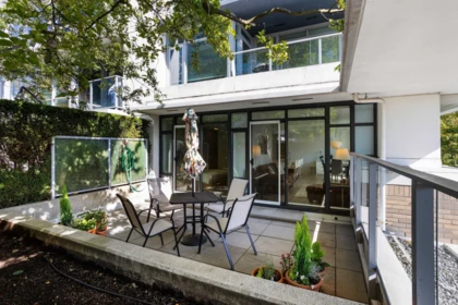 Outdoor Deck Photo of 306 158 W 13th Street, North Vancouver, BC
