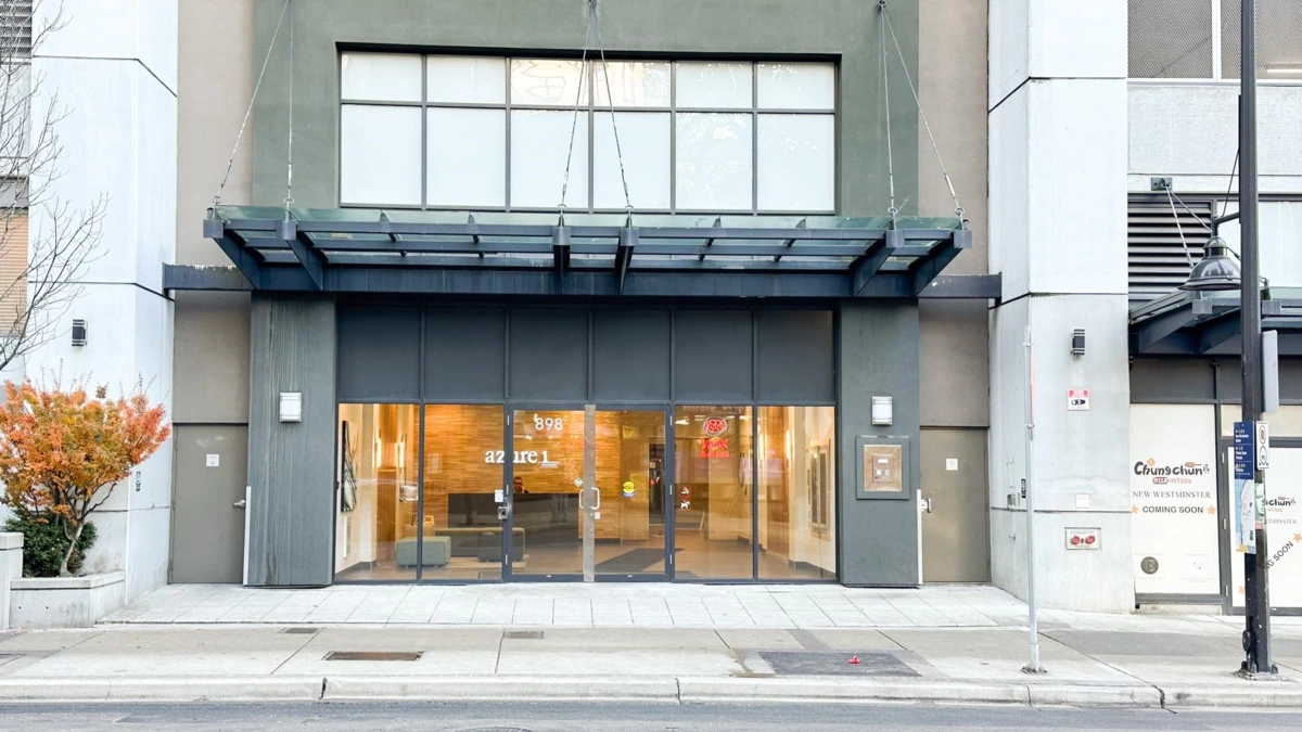 Exterior Rear Photo of 105 898 Carnarvon Street, New Westminster, BC