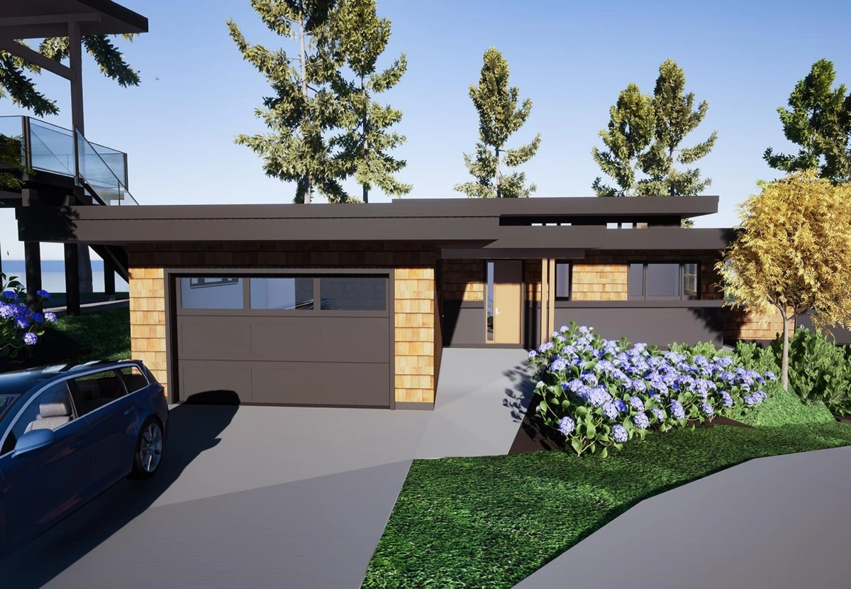 Exterior Front Photo of 759 Seymour Bay Drive, Bowen Island, BC