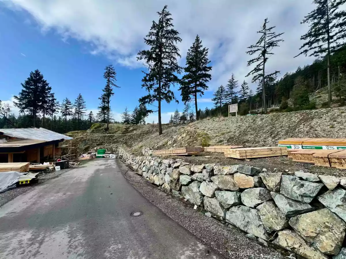 Kitchen Island Photo of 759 Seymour Bay Drive, Bowen Island, BC